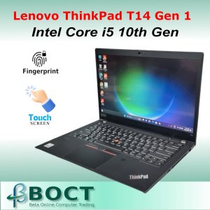 Refurbished Lenovo ThinkPad T14 Gen 1 Intel i5 10th Gen Klang
