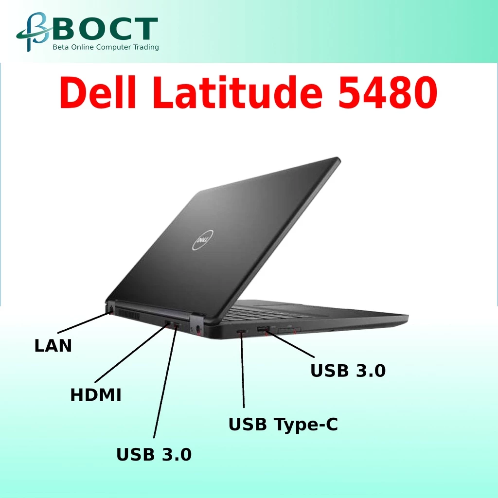 Refurbished Business Class Dell Latitude 5480 / Intel Core i5 7th Gen / Windows 10 Pro - Image 2