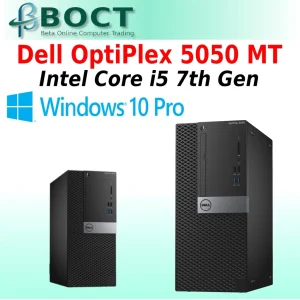 Dell OptiPlex 5050 MT/Intel Core i5 7th Gen/Optional Ram/Optional HDD or SSD/VGA/DisplayPort/HDMI/W10P/Refurbished