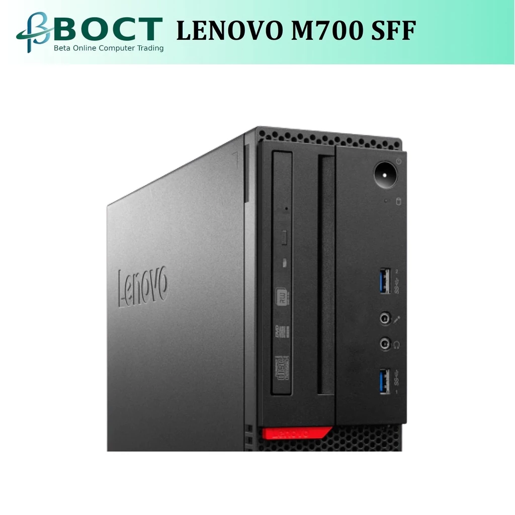 Lenovo ThinkCentre M700 SFF/Intel Core i5 6th Gen/Optional Ram/Optional HDD or SSD/VGA/DisplayPort/W10P/Refurbished - Image 3