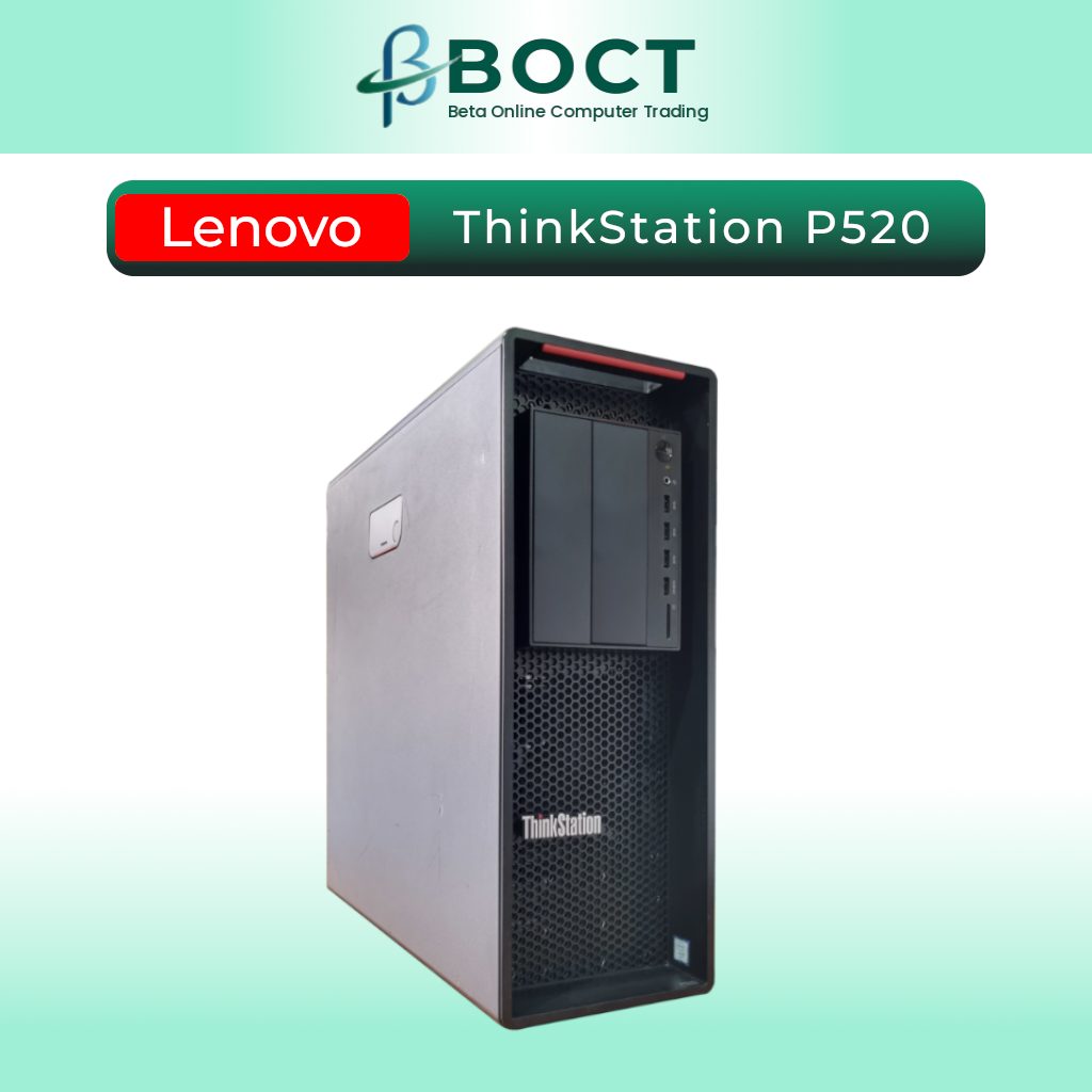 Refurbished Lenovo ThinkStation P520 / Intel Xeon W-2xxx / DDR4 RAM / nVidia Quadro P1000 / Windows 11
