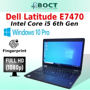 Dell Latitude E7470 / Intel Core i5 6th Gen / 14-inch / Win 10 Pro / REFURBISHED
