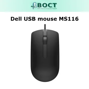 [NEW] USB Optical Mouse Dell MS116 Black color / part number 0RFDYY