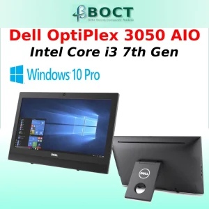 Refurbished Dell OptiPlex 3050 All In One / Intel Core i3 7th Gen / 19.5" HD+ screen / Windows 10 Pro