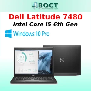 Refurbished Dell Latitude 7480/Intel Core i5 6th Gen/14" HD screen/Optional RAM/Optional M.2 or SSD/Webcam/HDMI/W10P