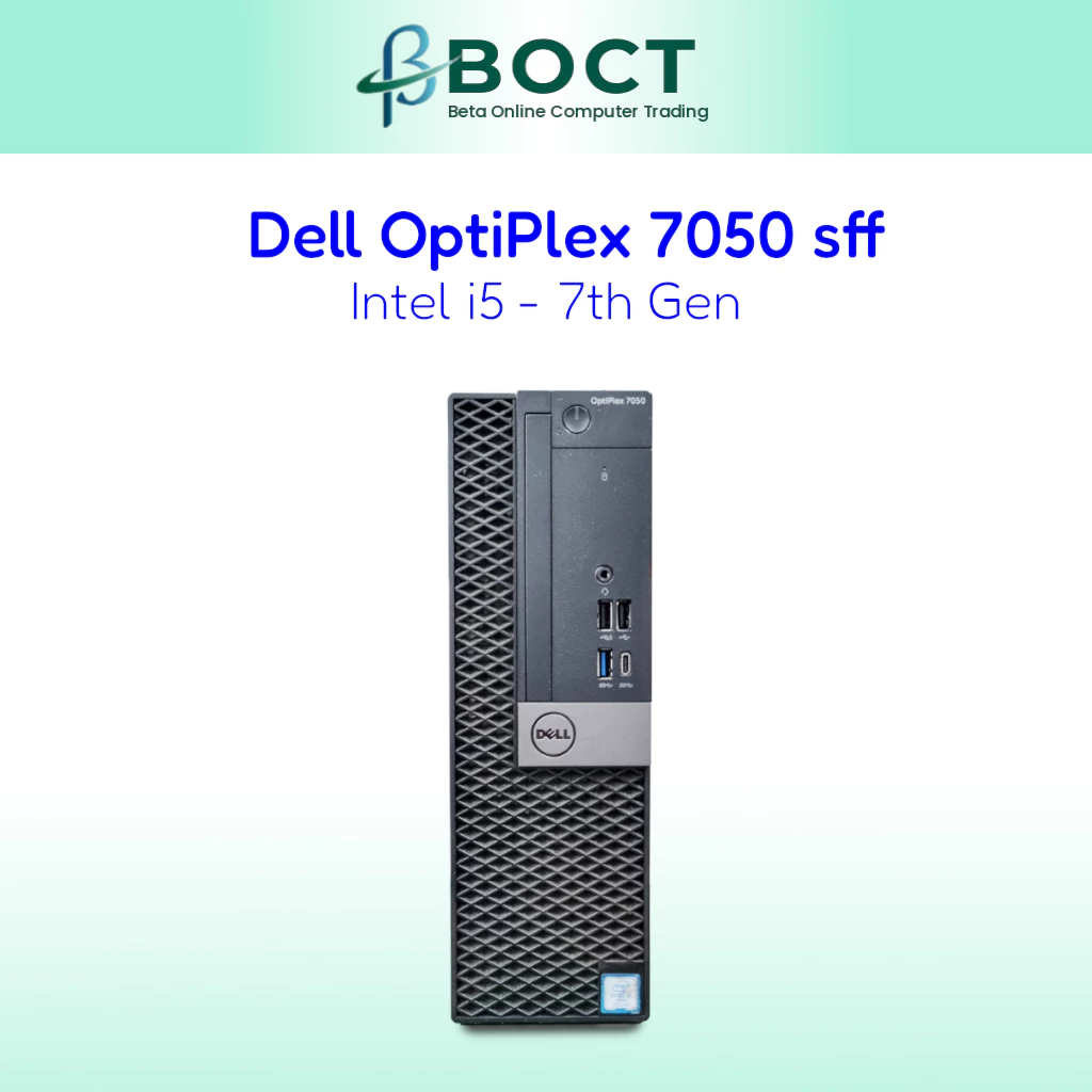 Refurbished Dell OptiPlex 7050 SFF | Intel Core i5 7th Gen | Optional RAM | Optional HDD or SSD | VGA | HDMI | DisplayPo - Image 3