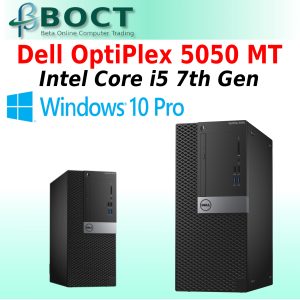 Dell OptiPlex 5050 MT / Intel Core i5 7th Gen / Optional Ram / Optional HDD or SSD / VGA / DisplayPort / HDMI / W10P / Refurbished