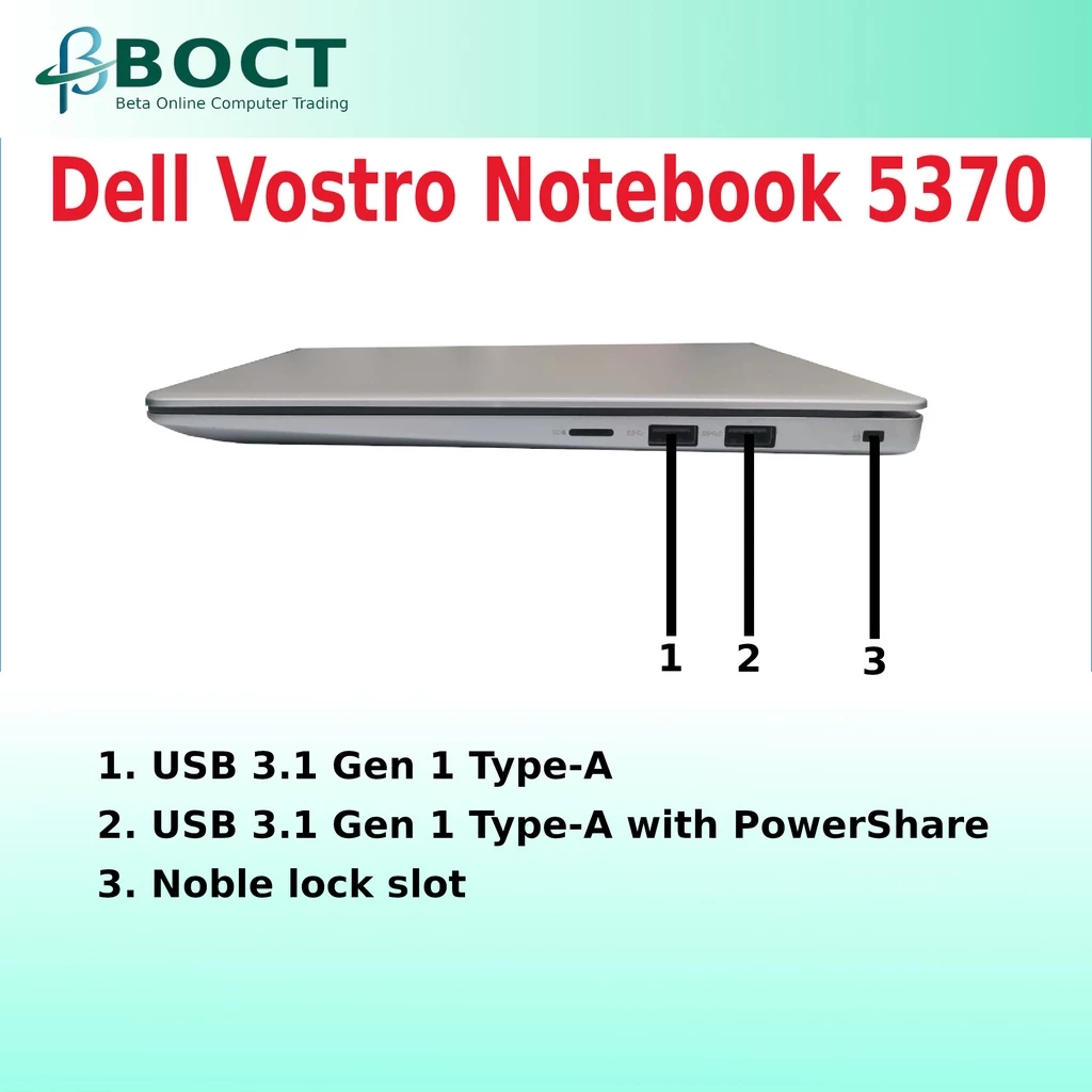 Refurbish Dell Vostro Notebook 5370 / Intel Core i5-8250U / FHD / W10P - Image 3