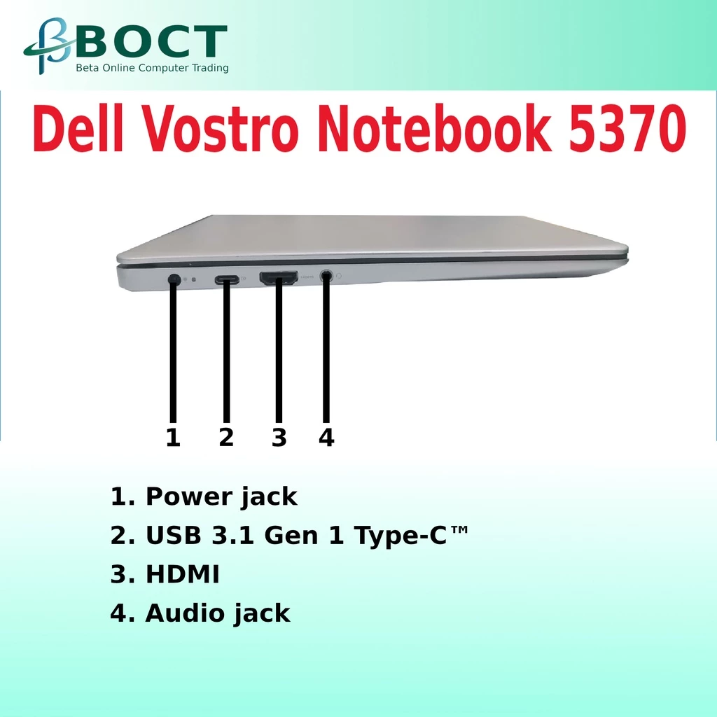 Refurbish Dell Vostro Notebook 5370 / Intel Core i5-8250U / FHD / W10P - Image 2