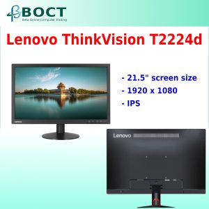 Refurbished Lenovo ThinkVision T2224d / FHD / IPS / VGA / DisplayPort