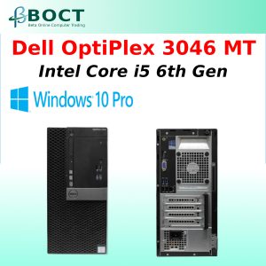 Dell OptiPlex 3046 MT / Intel Core i5 6th Gen / Optional Ram / Optional HDD or SSD / VGA / DisplayPort / W10P / Refurbished