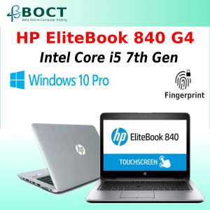 Refurbished Business Class HP Elitebook 840 G4 / Touch Screen / Full HD / Intel i5- 7th Gen / NVMe SSD / Wireless AC / by Beta Online