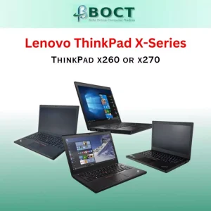 [Refurbished] Lenovo ThinkPad X-series | X260 Intel Core i5 6th Gen | X270 Intel Core i5 or i7 7th Gen