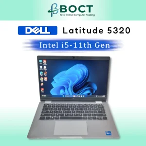 Refurbished Dell Latitude 5320 / 13.3-inch FHD Screen / Intel i5-11th Gen / DDR4 RAM / Windows 11 Pro