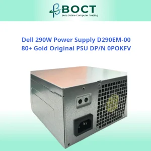 Dell 290W Power Supply D290EM-00 80+ Gold Original PSU DP/N 0P0KFV | Used