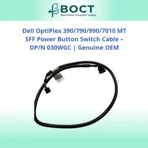 Refurbished Dell OptiPlex 390/790/990/7010/7020 MT SFF Power Button Switch Cable – DP/N 030WGC | Genuine OEM