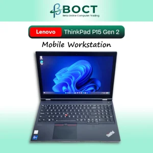 Refurbished Lenovo ThinkPad Mobile Workstation P15 Gen 2 / Intel Core i5 OR i7-11th Gen / 15.6-inch / Windows 11 Pro