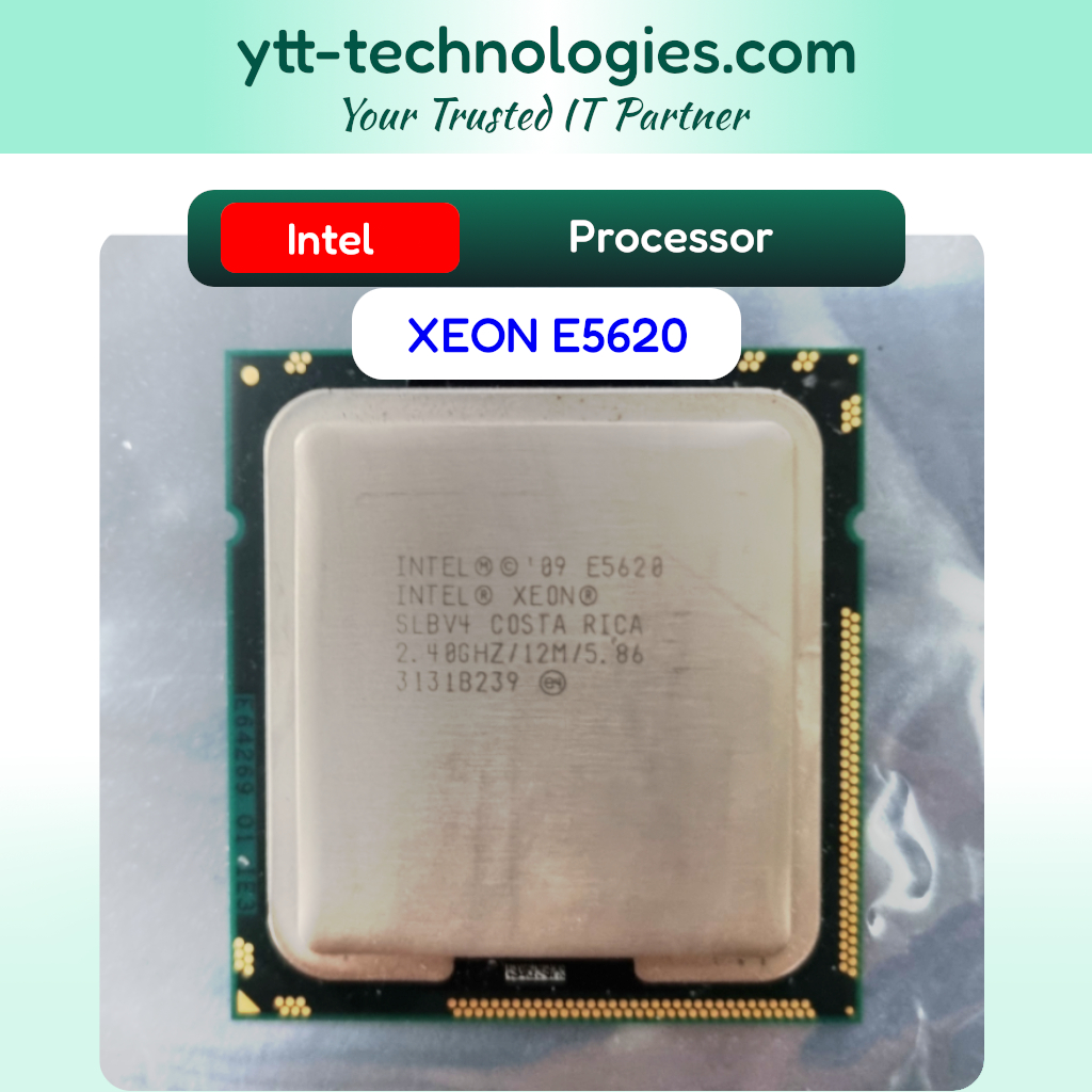 Intel Xeon E5620 2.40GHz 4-Core Processor – SLBV4 | Used | Pulled-out Item 3 Intel Xeon E5620 2.40GHz 4-Core Processor – SLBV4 | Used | Pulled-out Item - Image 3